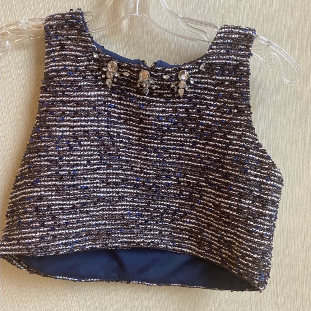 MYMICHELLE cropped tank top